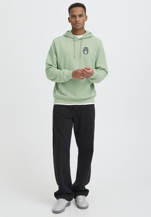 Blend, BHKOA GRAPHIC ANIMAL SWEAT - Jersey con capucha - granite green
