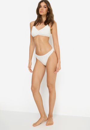LASCANA, LASCANA STRING 2 PACK - Tanga - creme
