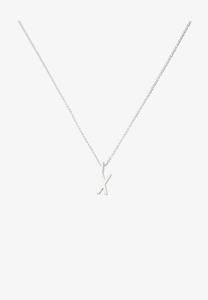 Design Letters HALSKETTE MIT KLEIN INITIAL CHARM SILBER (A-Z) - Collier - silver coloured
