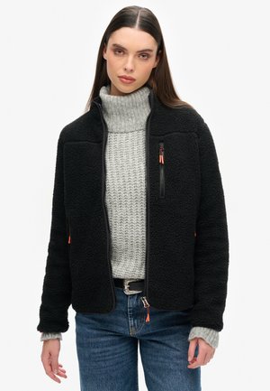 Fleece jacket - black black