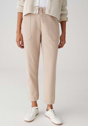 JOG WITH TAPERED LEG - Jogginghose - soft oat