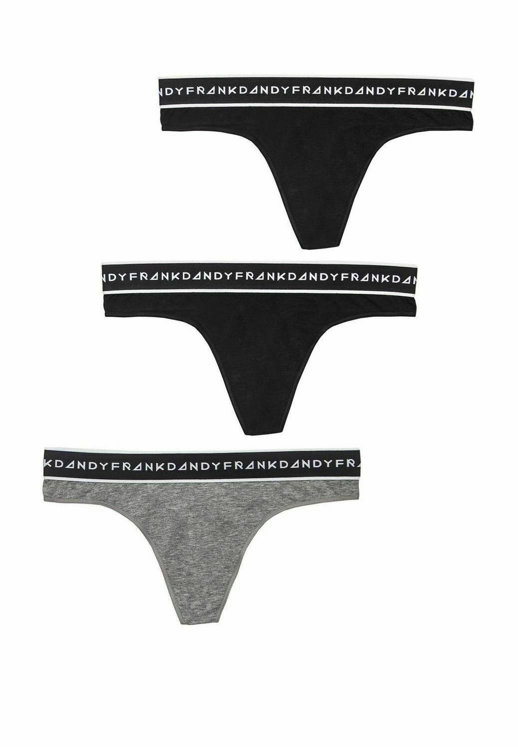 Frank Dandy 3-pack Bamboo Thong multicolor/multi-coloured
