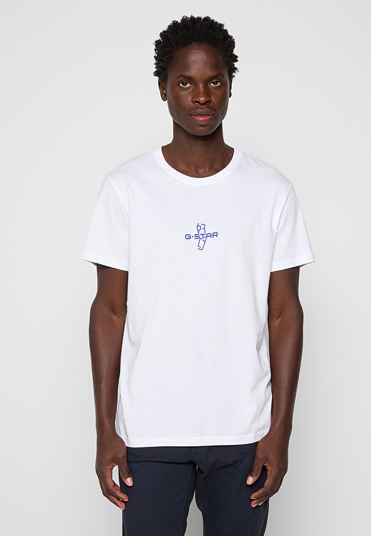 G-Star T-shirt print wit G-Star T-shirt print wit