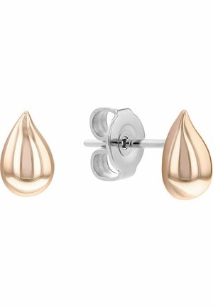 Calvin Klein, SCULPTURED DROPS - Ohrringe - rose gold-coloured