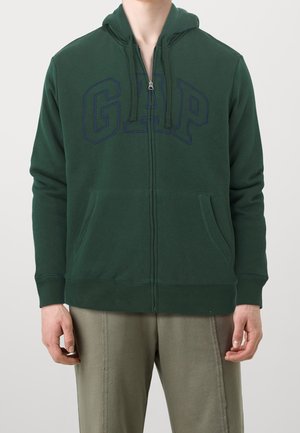 Hoodie - dark green