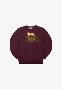 Niewybrane, oxblood/yellow/black