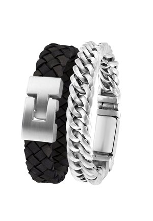 SET - Bracelet - black