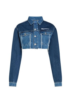 Karl Lagerfeld Jeans, BLOCKED MICRO - Farmerdzseki - mid blue blocked
