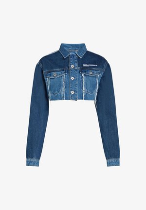 Karl Lagerfeld Jeans, BLOCKED MICRO - Farmerdzseki - mid blue blocked