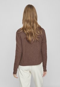 VILA VIRIL - Cardigan - shaved chocolate