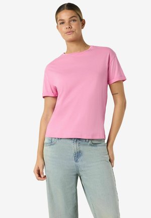 NMBRANDY FWD NOOS - Lihtne T-särk - begonia pink