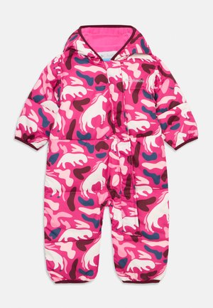 SNUGGLY BUNNY BUNTING UNISEX - Tuta da neve - pink ice uniflauge/satin pink