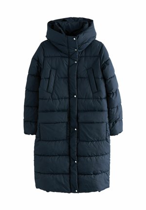 REGULAR FIT - SHOWER RESISTANT PADDED HOODED - Zimný kabát - navy blue