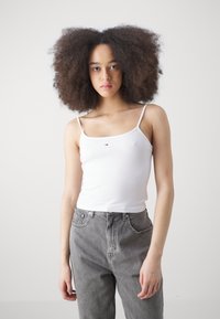 Tommy Jeans TJW ESSENTIAL STRAP 2 PACK - Top - white/pink