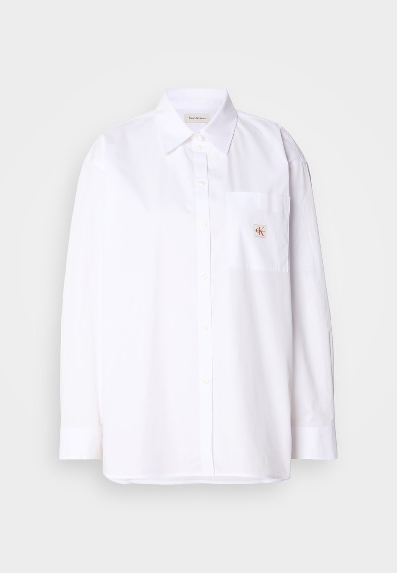 Calvin Klein Jeans Overhemdblouse wit Calvin Klein Jeans Overhemdblouse wit