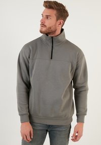 Buratti REGULAR FIT - Melegítőfelső - light khaki