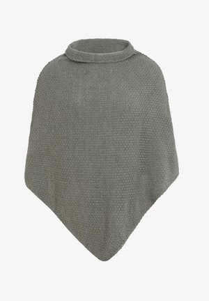 Knit Factory COCO - Poncho - urban green