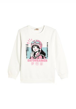 PRINTED - Sudadera - white