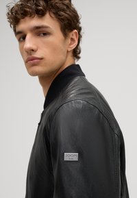 JOOP! Jeans SORO - Giacca di pelle - schwarz
