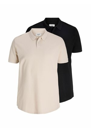 PLUS SIZE 2ER-PACK  - Poloskjorter - moonbeam