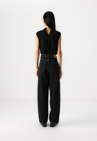 American Vintage YOPDAY - Relaxed fit jeans - black vintage