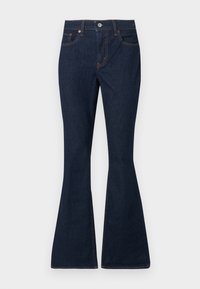 CURVY - Τζιν Bootcut - dark-blue denim