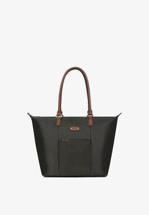 Fagola, SAC CABAS PORTÉ ÉPAULE - A4 - GRAND - Cabas - vert foncé