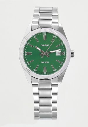 Casio, UNISEX - Uhr - silver-coloured/green