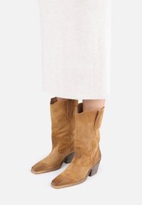 Bronx - KY-RIE - Bottines de cowboy / motard - toffee Image miniature 1