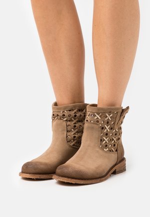 Felmini, Bottines de cowboy / motard - brown