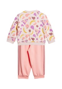 adidas Performance ESSENTIALS ALLOVER PRINTED - Chándal - sandy pink
