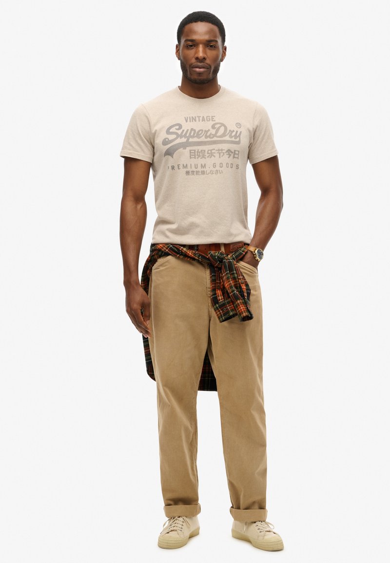 Superdry & Co T-shirt print beige