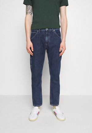 TAPERED CARPENTER - Jeansy Zwężane - save fa dark blue rigid