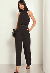 Lipsy BOW DETAIL HALTER   - REGULAR FIT - Palaidinė - black