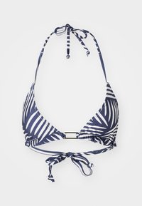 TRIANGEL - Bikiniöverdel - navy/cream