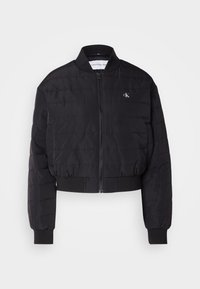 Calvin Klein Jeans QUILTED - Overgangsjakke - black