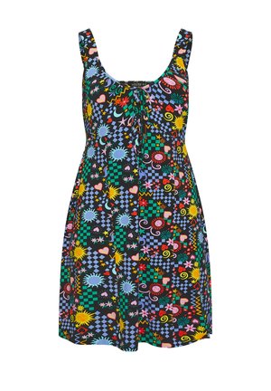 Yours Clothing, WOMEN'S MINI DRESSES - Hverdagskjole - black
