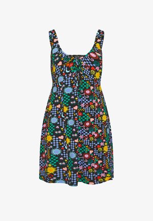 Yours Clothing, WOMEN'S MINI DRESSES - Freizeitkleid - black