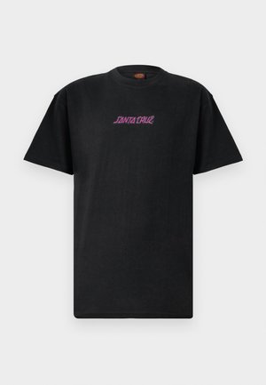 Santa Cruz ROSKOPP MONSTER STRIP UNISEX - Triko s potiskem - black