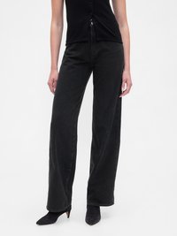 WIDE LEG UPDATE - Wide leg - washed black