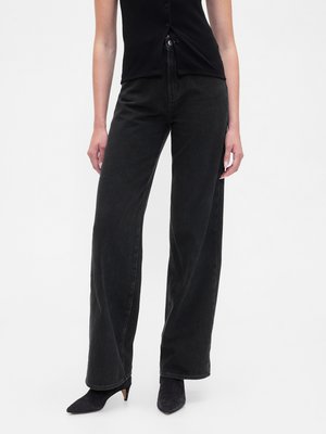 WIDE LEG UPDATE - Džinsi ar platām starām - washed black
