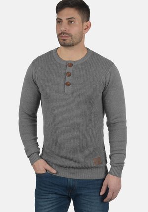 Solid SDTERRANCE - Strickpullover - grey