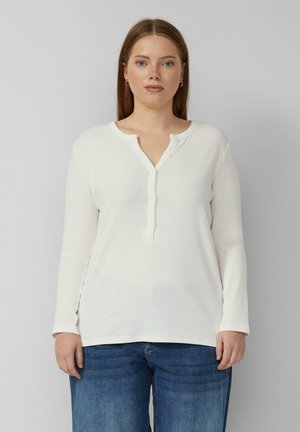 Langarmshirt - creme