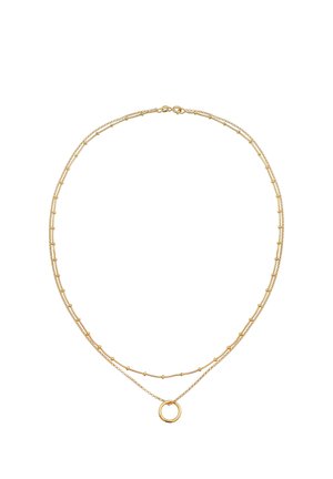 LAYER LOOK CIRCLE - Ketting - gold-coloured