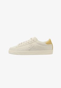 Unselected, off white mustard