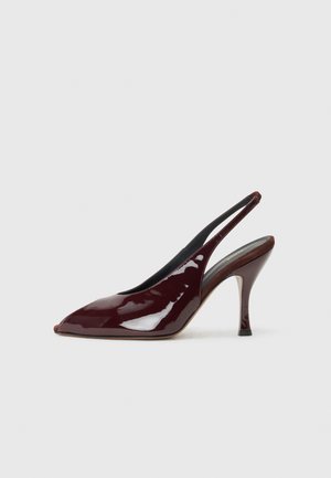 HAMAL - Escarpins à talons hauts - dark chocolate