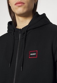 HUGO Sweat zippé - black