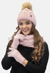 Vivisence SET LOOP - Écharpe - light pink