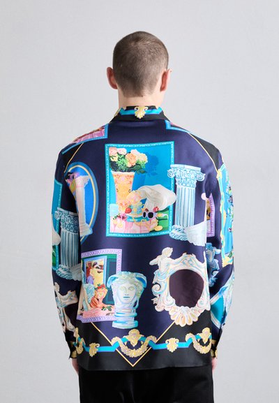 Versace INFORMAL GALLERY - Camisa - ink blue/black/multicolor