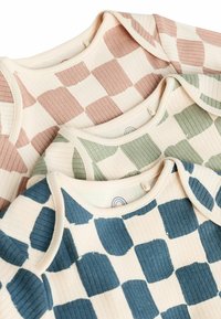 Next 3 PACK.  - REGULAR FIT - Body - mineral checkerboard